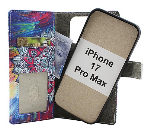 CoverinSkimblocker iPhone 17 Pro Max Magnet Phone Wallet Design