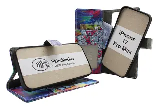 CoverinSkimblocker iPhone 17 Pro Max Magnet Phone Wallet Design