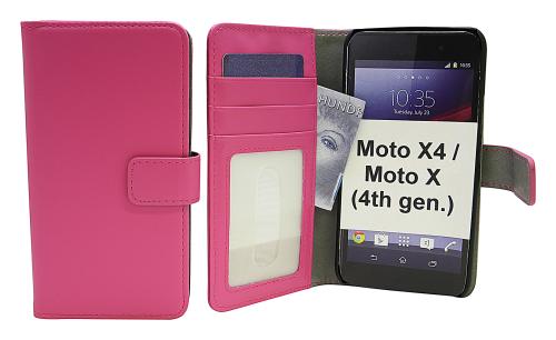 CoverinSkimblocker Magnet Wallet Moto X4 / Moto X (4th gen)