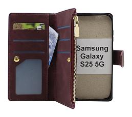 billigamobilskydd.seXL Samsung Galaxy S25 Luxury Phone Wallet