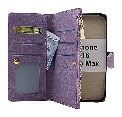 billigamobilskydd.seXL iPhone 16 Pro Max Luxury Phone Wallet