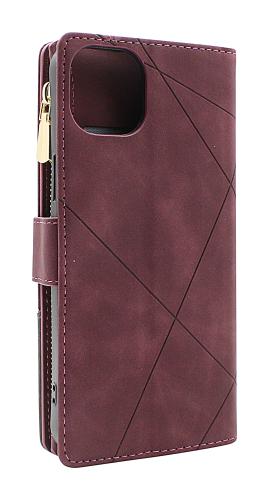 billigamobilskydd.seXL Standcase Luxury Wallet iPhone 15 Plus