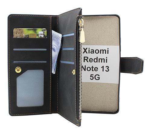 billigamobilskydd.seXL Standcase Luxury Wallet Xiaomi Redmi Note 13 5G