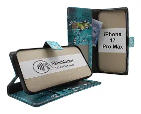 CoverinSkimblocker iPhone 17 Pro Max Phone Wallet Design