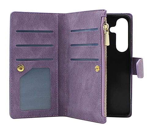 billigamobilskydd.seXL Samsung Galaxy S25 Luxury Phone Wallet