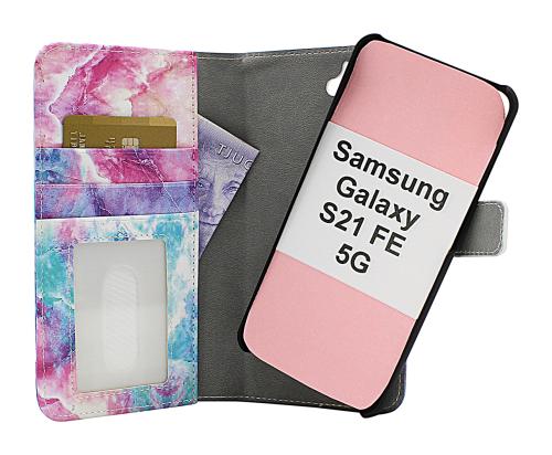 CoverinSkimblocker Magnet Designwallet Samsung Galaxy S21 FE 5G