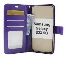 CoverinCrazy Horse Wallet Samsung Galaxy S23 5G
