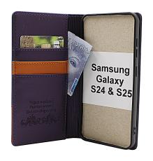 billigamobilskydd.seSamsung Galaxy S24 / S25 Luxury Wallet Case Slim