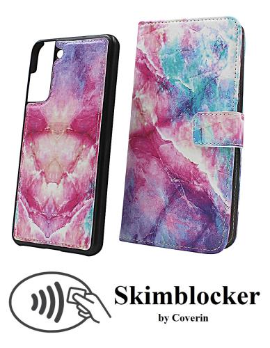 CoverinSkimblocker Magnet Designwallet Samsung Galaxy S21 FE 5G