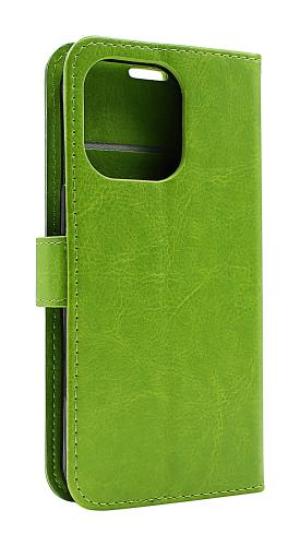 CoverinCrazy Horse Wallet iPhone 13 Pro (6.1)