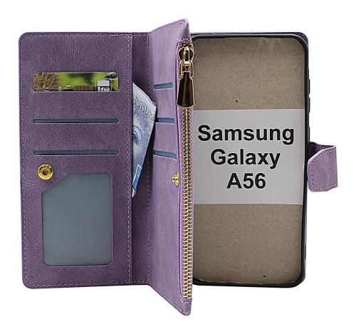 billigamobilskydd.seXL Samsung Galaxy A56 Luxury Phone Wallet