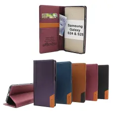 CoverinSamsung Galaxy S24 / S25 Luxury Wallet Case Slim