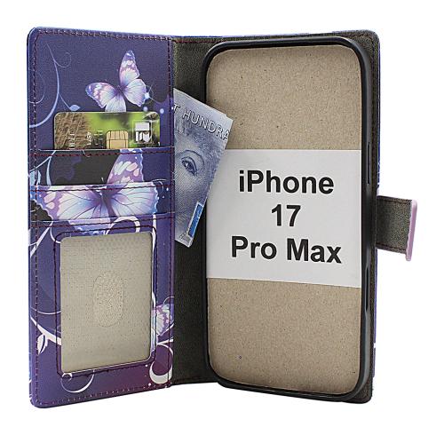 CoverinSkimblocker iPhone 17 Pro Max Magnet Phone Wallet Design