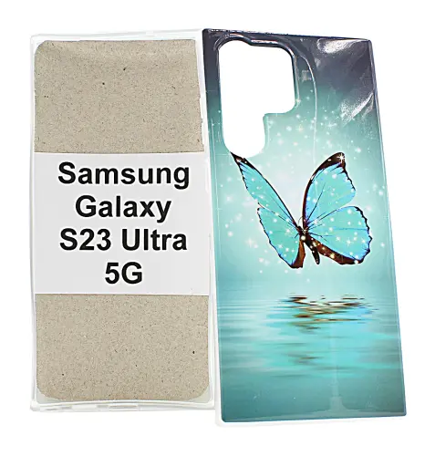 billigamobilskydd.seDesign Case TPU Samsung Galaxy S23 Ultra 5G