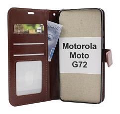 CoverinCrazy Horse Wallet Motorola Moto G72