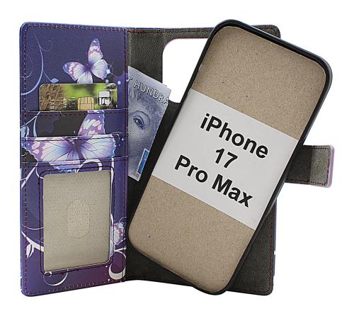 CoverinSkimblocker iPhone 17 Pro Max Magnet Phone Wallet Design