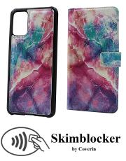 CoverinSkimblocker Magnet Designwallet Samsung Galaxy A02s