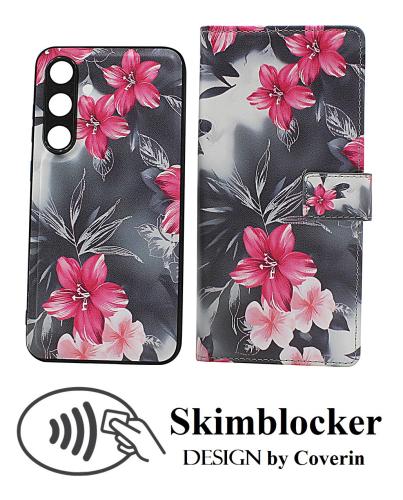 CoverinSkimblocker Samsung Galaxy S24 FE Magnet Phone Wallet Design