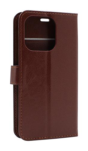 CoverinCrazy Horse Wallet iPhone 15 Pro
