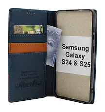 CoverinSamsung Galaxy S24 / S25 Luxury Wallet Case Slim