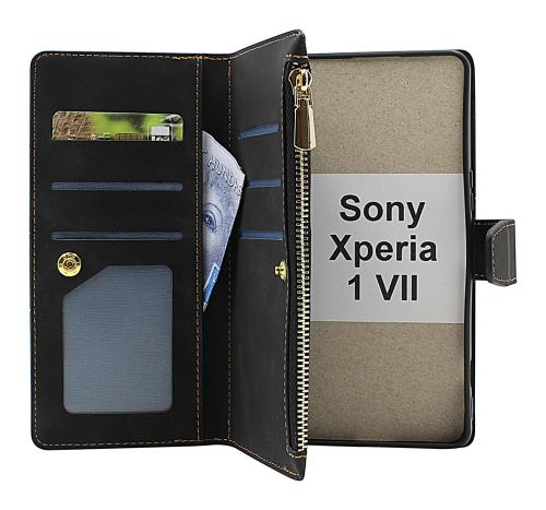 billigamobilskydd.seXL Sony Xperia 1 VII Luxury Phone Wallet