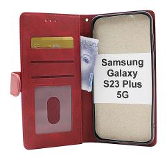 billigamobilskydd.seZipper Standcase Wallet Samsung Galaxy S23 Plus 5G