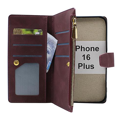 billigamobilskydd.seXL iPhone 16 Plus Luxury Phone Wallet