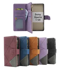 billigamobilskydd.seXL Sony Xperia 1 VII Luxury Phone Wallet