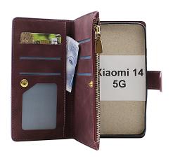 billigamobilskydd.seXL Standcase Luxury Wallet Xiaomi 14 5G