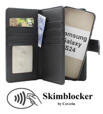 CoverinSkimblocker Samsung Galaxy S24 5G XL Magnet Phone Wallet