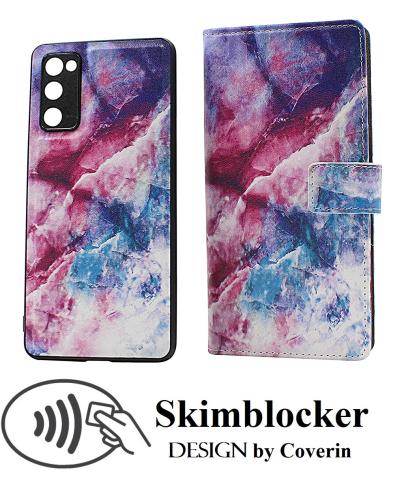 CoverinSkimblocker Samsung Galaxy S20 FE / S20 FE 5G Magnet Phone Wallet Design