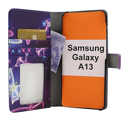 CoverinSkimblocker Magnet Designwallet Samsung Galaxy A13 (A135F/DS)