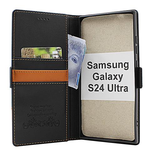 billigamobilskydd.seSamsung Galaxy S24 Ultra 5G Luxury Wallet Case Slim