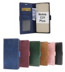 billigamobilskydd.seLuxury Standcase Wallet Nokia C21 Plus