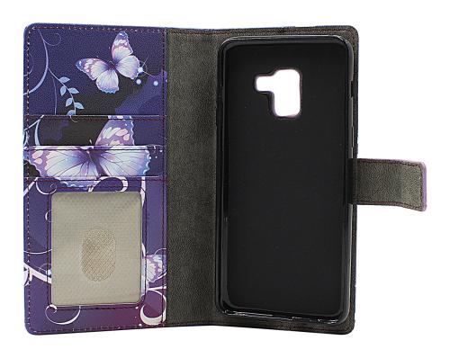 CoverinSkimblocker Samsung Galaxy A8 2018 Phone Wallet Design