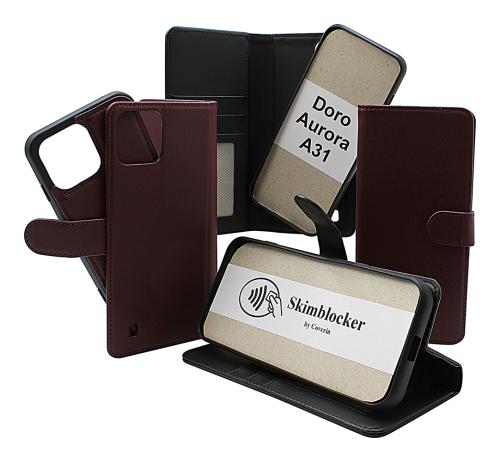 CoverinSkimblocker Doro Aurora A31 Magnet Phone Wallet