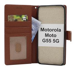 billigamobilskydd.seNew Standcase Motorola Moto G55 5G Phone Wallet