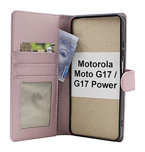 CoverinSkimblocker Motorola Moto G17 / G17 Power Phone Wallet