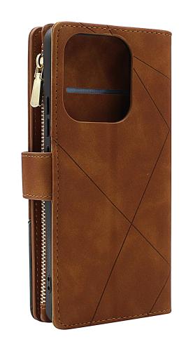 billigamobilskydd.seXL Xiaomi Redmi Note 14 5G Luxury Phone Wallet