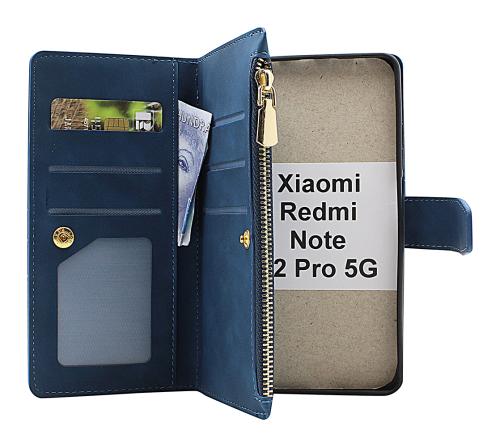 billigamobilskydd.seXL Standcase Luxury Wallet Xiaomi Redmi Note 12 Pro 5G