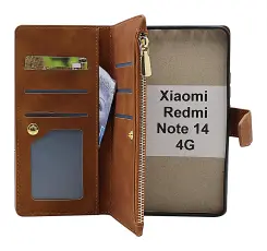 billigamobilskydd.seXL Xiaomi Redmi Note 14 5G Luxury Phone Wallet