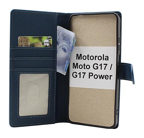 CoverinSkimblocker Motorola Moto G17 / G17 Power Phone Wallet