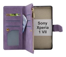billigamobilskydd.seXL Sony Xperia 1 VII Luxury Phone Wallet