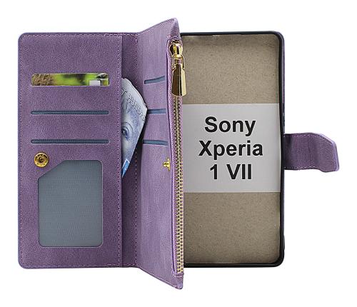 billigamobilskydd.seXL Sony Xperia 1 VII Luxury Phone Wallet