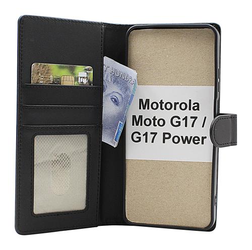 CoverinSkimblocker Motorola Moto G17 / G17 Power Phone Wallet
