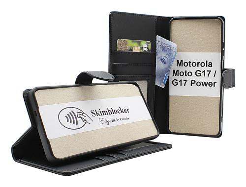 CoverinSkimblocker Motorola Moto G17 / G17 Power Phone Wallet