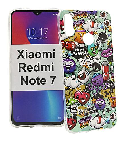 billigamobilskydd.seDesign Case TPU Xiaomi Redmi Note 7