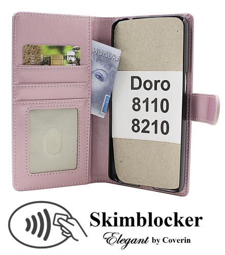 CoverinSkimblocker Doro 8110 / 8210 Phone Wallet