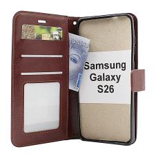 billigamobilskydd.seCrazy Horse Samsung Galaxy S26 Phone Wallet