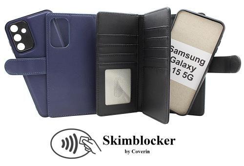 CoverinSkimblocker XL Magnet Wallet Samsung Galaxy A15 5G